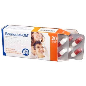 Bronquial-om 375 mg + 60 mg