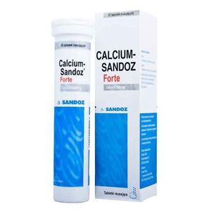 Calcium Sandoz Forte 875 mg + 1132 mg