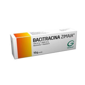 Bacitracina Zimaia 500 U.I./g + 2000 U.I./g