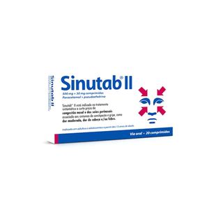 Sinutab II 500 mg + 30 mg