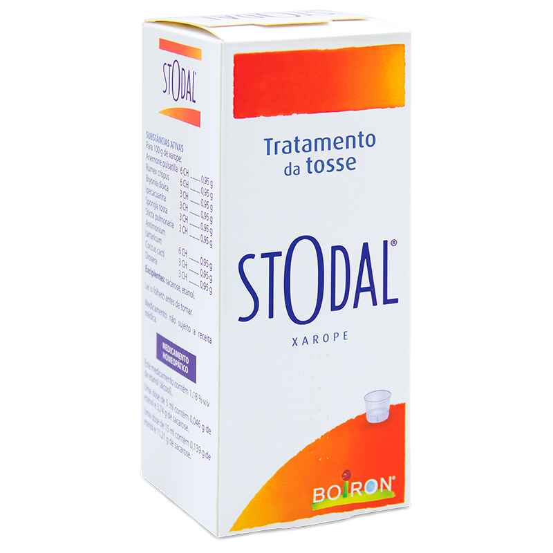 Medicamentos Boiron, STODAL BOIRON 150ML PARA TOSSE SECA OU PRODUTIVA