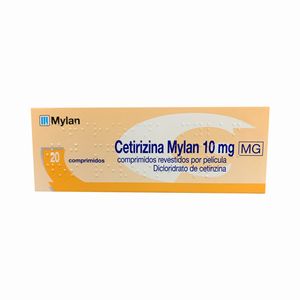 Cetirizina Mylan 10 mg