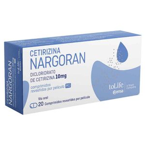 Cetirizina Nargoran 10 mg