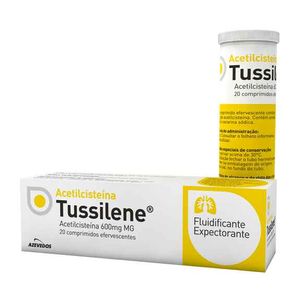 Acetilcisteína Tussilene 600 mg