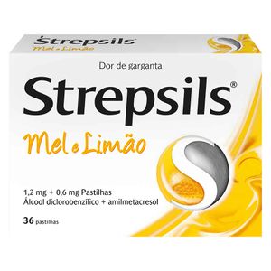 Strepsils Mel e limão 1.2 mg + 0.6 mg