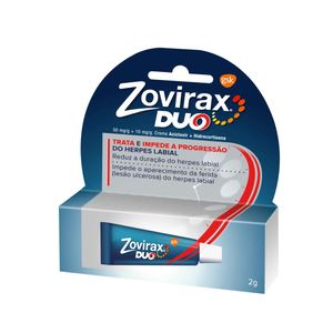 Zovirax Duo 50 mg/g + 10 mg/g