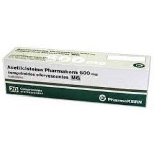 Acetilcisteína Pharmakern 600 mg