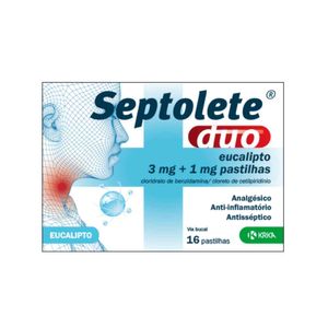 Septolete Duo Eucalipto 3 mg + 1 mg