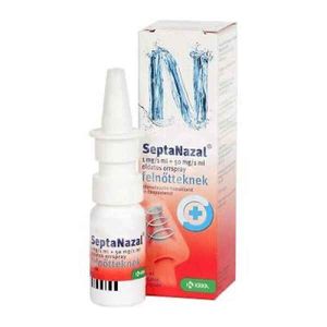 Septanazal 0.5 mg/ml + 50 mg/ml