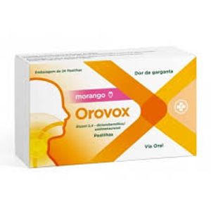 Orovox Morango 1.2 mg + 0.6 mg