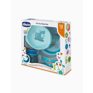 Chicco Utensílios Alimentação Conj Papa Menino 12m+