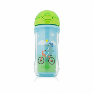 Dr Browns Copo Térmico C/ Palhinha 300ml 12m+