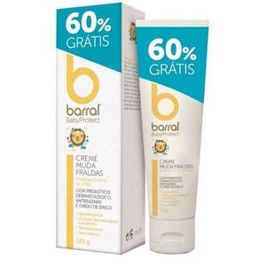Barral Babyprotect Promo Creme Muda Fraldas 125ml + Oferta 60%