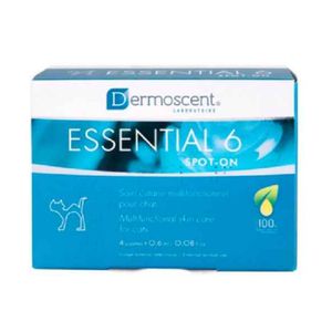 Dermoscent Essencial Sol Unção Punctiforme Gato 4x0.6ml