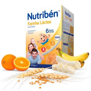 Nutribén Farinha Farinha Láctea C/ Frutas 600g
