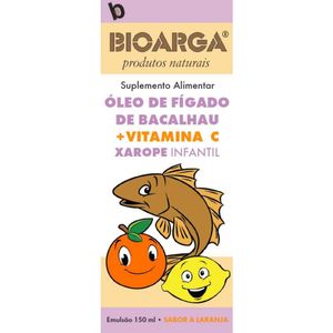 Bioarga Xar Infantil Óleo Bacalhau + Vitamina C 150ml