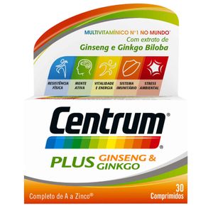 Centrum Plus Ginseng & Ginkgo Comp 30