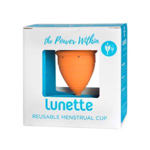 Lunette Aine Copo Menstrual Silic Laranja T1 25ml