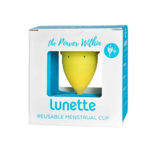Lunette Lucia Copo Menstrual Silic Amarelo T1 25ml
