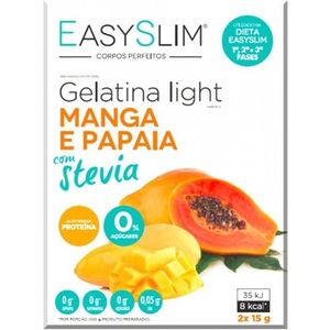 Easyslim Pó Saq Gelatina Light Manga/papaia C/ Stevia 2x15g