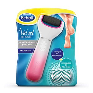 Dr. Scholl Velvet Smooth Lima Electrónica Esfoliante Rosa