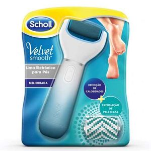 Dr. Scholl Velvet Smooth Lima Electrónica Esfoliante Azul