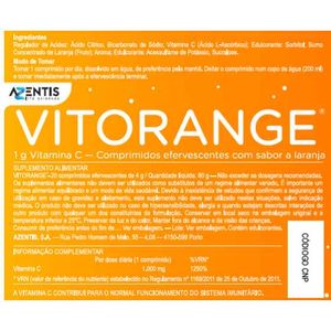 Vitorange Comp Eferv 20