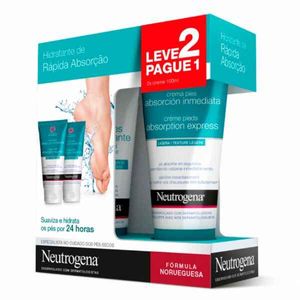 Neutrogena Pés Promo Duo Creme Absorção Rápida 2x100ml