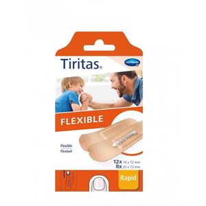 Tiritas Textile Elastic Rapid Pensos 2 Tam 20