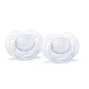 Avent Chupeta Classic Chup Silic Translúcida S/ Bpa 6-18m 2