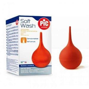 Pic Soft Wash Pêra Irrigação Cânula Macia N6 115ml