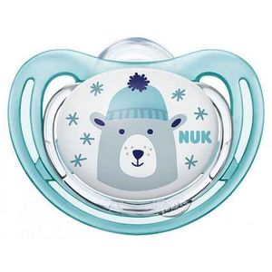 Nuk Chupeta Freestyle Chup Silic Winter Wonderland 0-6m 2