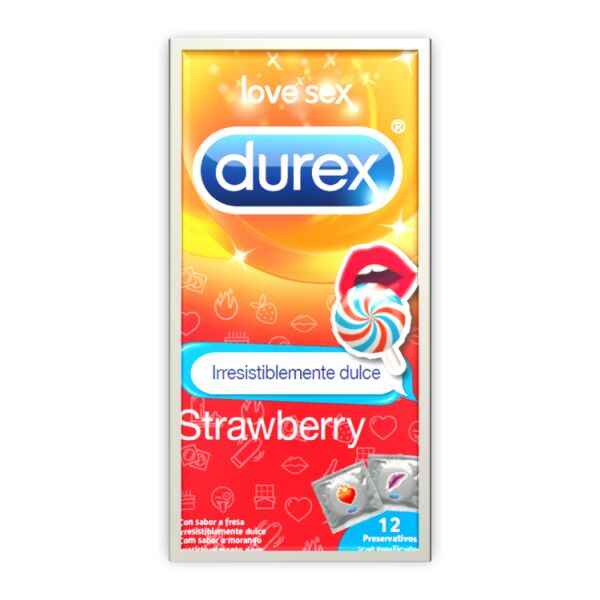 Durex Love Sex Preservativo Morango 12 Nossa Farmácia A Sua Farmácia Online Que Entrega Em 2661