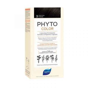 Phyto Color Coloração Permanente 3 Castanho Escuro