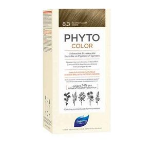 Phyto Color Coloração Permanente 8.3 Louro Claro Dourado