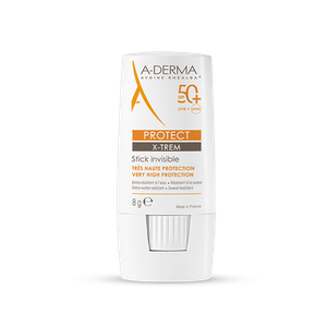 A-derma Protect X-trem Stick Invisível Spf50+ 8g