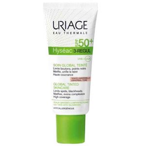Uriage Hyséac Creme Anti-imperfeições 3-regul C/ Cor Spf50+ 40ml
