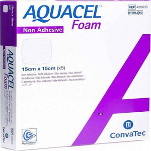 Aquacel Foam Penso Não Aderente 15x15cm 10