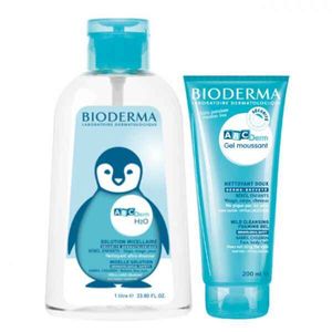 Abcderm Promo Sol Micelar H2o 1l + Gel Moussant 200ml C/ Preço Espec