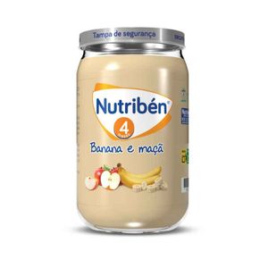 Nutribén Boião Banana e maçã 4m 235g