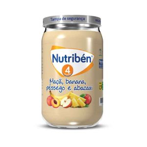 Nutribén Boião Boião Maçã/banana/pêssego/abacaxi 4m 235g