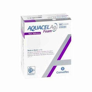 Aquacel Foam Penso Não Aderente 5x5cm 10