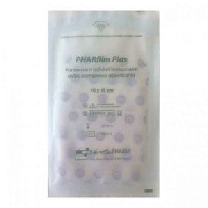Pharfilm Plus Penso Adesivo Transparente Compressa 10x15cm 5