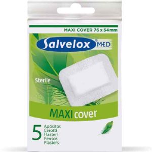 Salvelox Med Maxi Cover Penso Estéril Adesivo 76mmx54mm 5