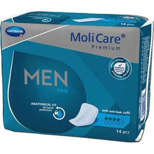Molicare Premium Men Penso Incontinência Homem 4g 14