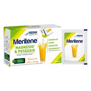 Meritene Magnésio & Potássio Pó Saq 20x4.2g