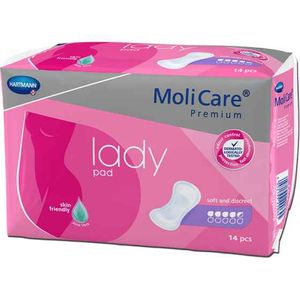 Molicare Premium Lady Penso Incontinência Senhora 4.5g 14