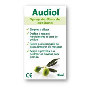 Audiol Spray Limpeza Oto Óleo Azeitona 10ml