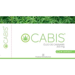 Cabis Cáps Moles Óleo Cannabis 300mg 30