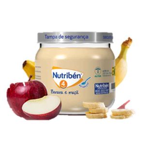 Nutribén Boião Boião Banana/maçã 4m 120g